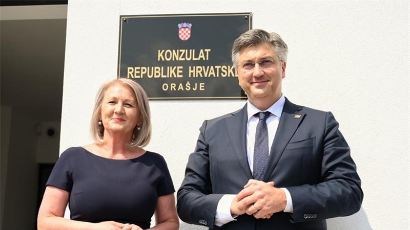 Konzulat u Orašju poruka podrške Hrvatima u Bosni i Hercegovini